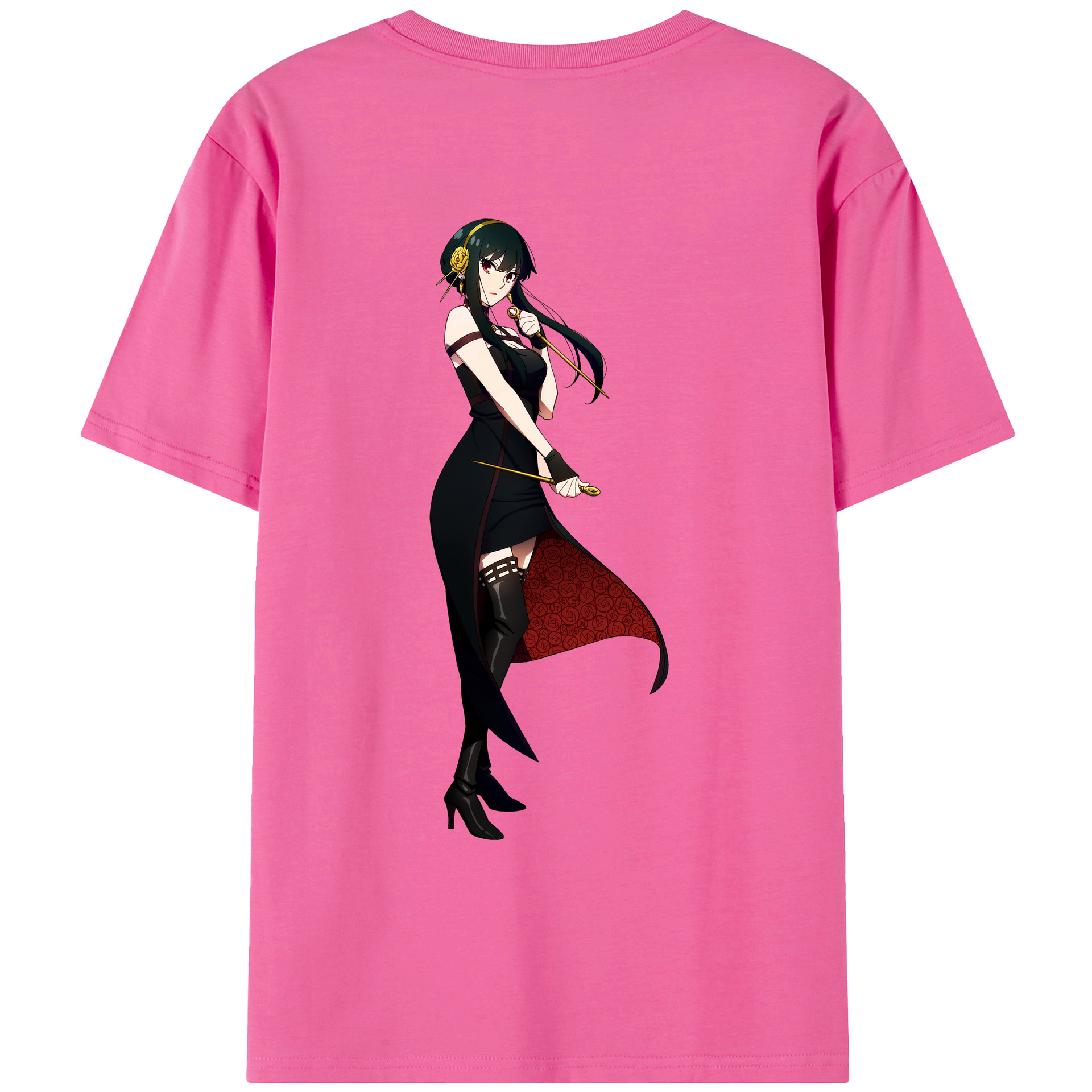 （画像用） SPY×FAMILY间谍家家酒 レディース半袖Tシャツ(バックプリント)